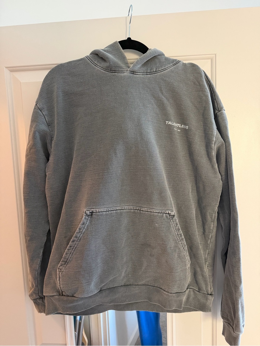 TALENTLESS Gray Pullover Hoodie